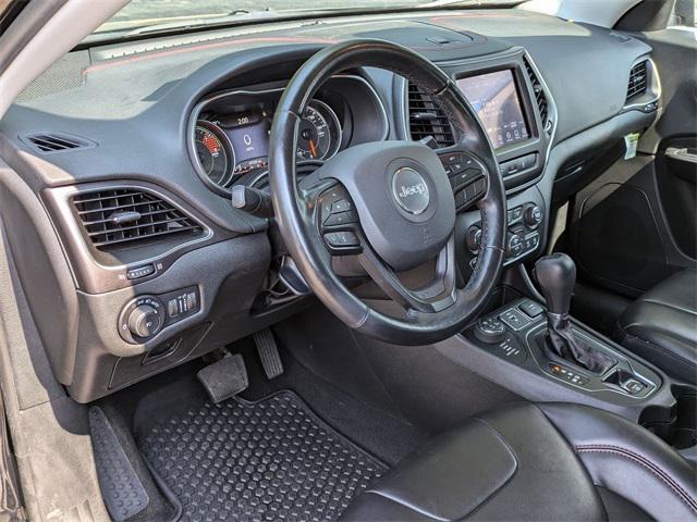 used 2021 Jeep Cherokee car, priced at $22,515