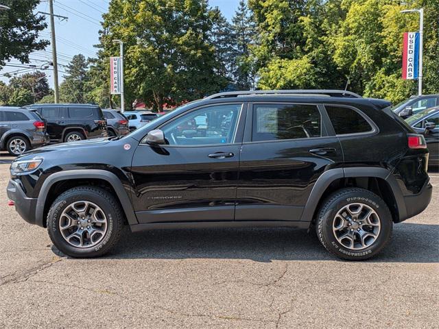 used 2021 Jeep Cherokee car, priced at $22,515