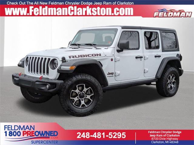 used 2020 Jeep Wrangler Unlimited car, priced at $30,346