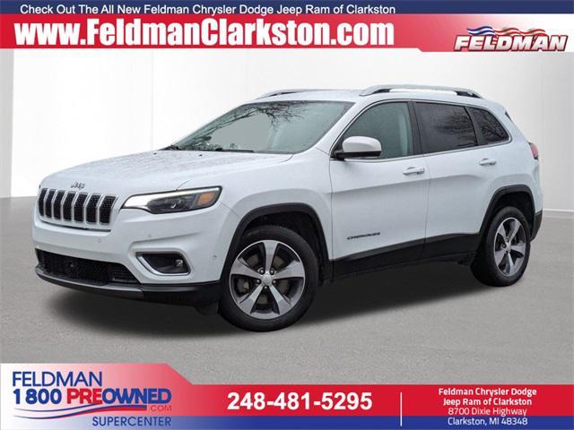 used 2019 Jeep Cherokee car, priced at $14,251