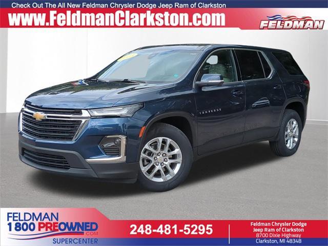 used 2023 Chevrolet Traverse car, priced at $25,614