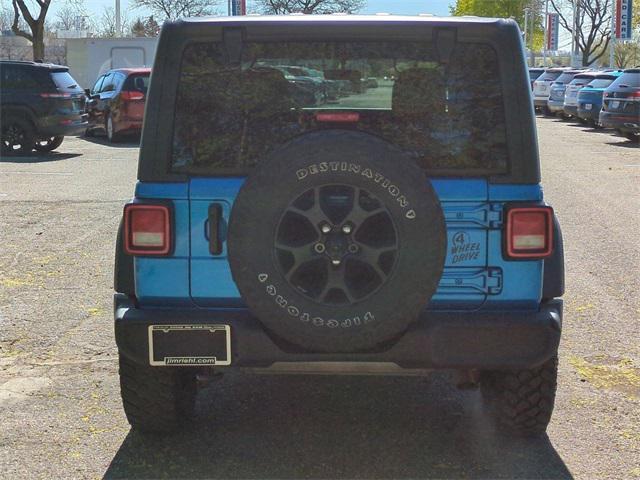 used 2021 Jeep Wrangler car, priced at $28,954