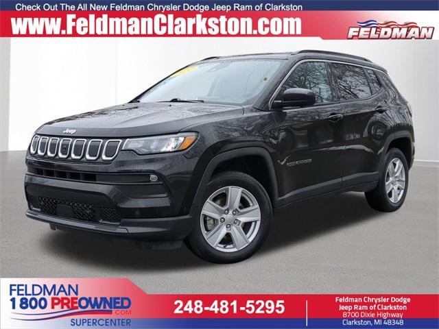 used 2022 Jeep Compass car, priced at $18,997