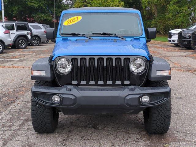 used 2021 Jeep Wrangler Unlimited car, priced at $30,513