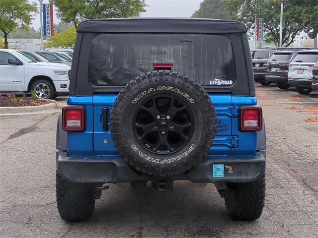 used 2021 Jeep Wrangler Unlimited car, priced at $30,513