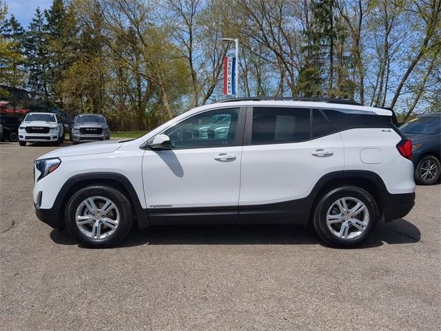 used 2021 GMC Terrain car, priced at $21,373
