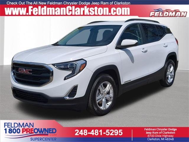 used 2021 GMC Terrain car, priced at $21,759