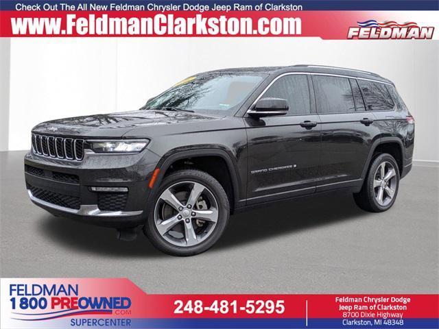 used 2022 Jeep Grand Cherokee L car, priced at $30,786