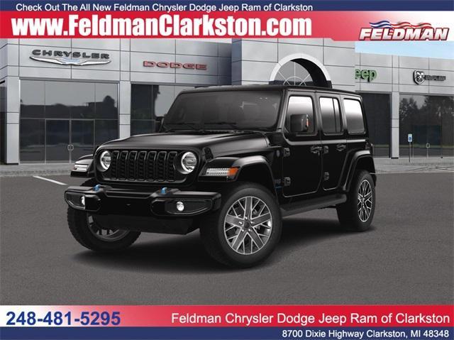 new 2024 Jeep Wrangler 4xe car, priced at $66,084