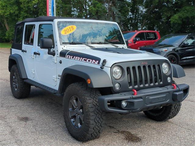 used 2018 Jeep Wrangler JK Unlimited car, priced at $28,336