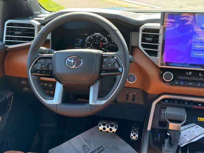 new 2024 Toyota Tundra Hybrid car, priced at $74,631