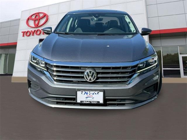 used 2020 Volkswagen Passat car, priced at $21,500