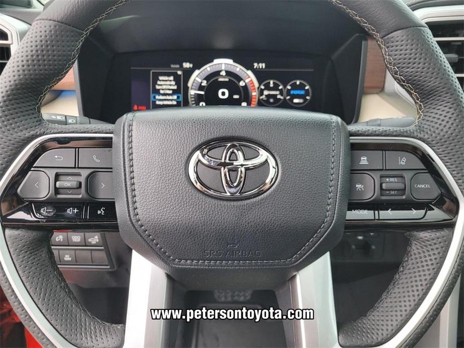 new 2024 Toyota Tundra Hybrid car, priced at $70,931