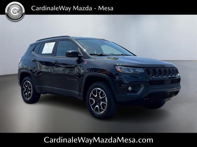 used 2024 Jeep Compass car, priced at $23,999