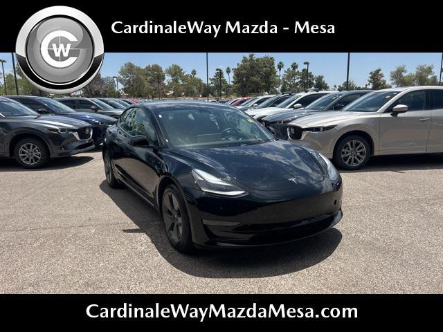 used 2023 Tesla Model 3 car, priced at $27,999