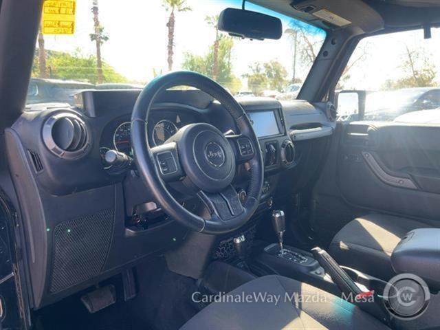 used 2018 Jeep Wrangler JK Unlimited car, priced at $22,999