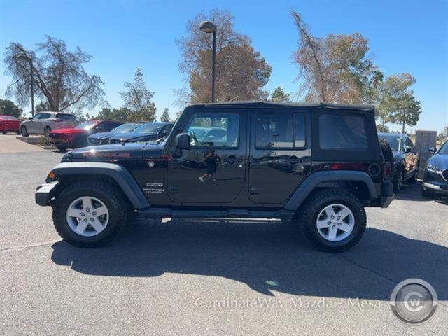 used 2018 Jeep Wrangler JK Unlimited car, priced at $22,999