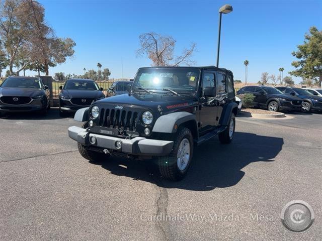 used 2018 Jeep Wrangler JK Unlimited car, priced at $22,999