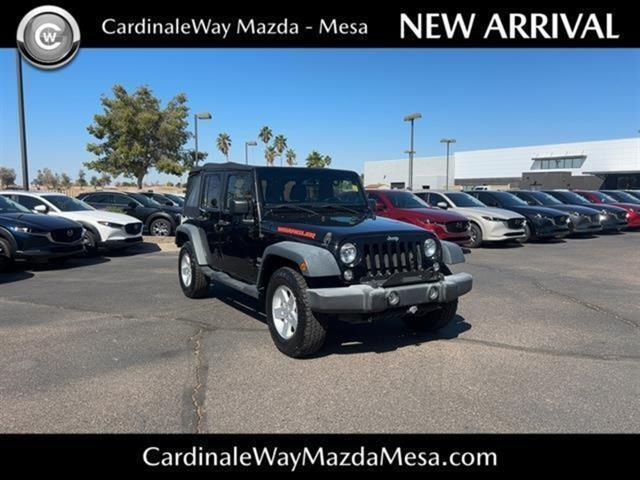 used 2018 Jeep Wrangler JK Unlimited car, priced at $22,999