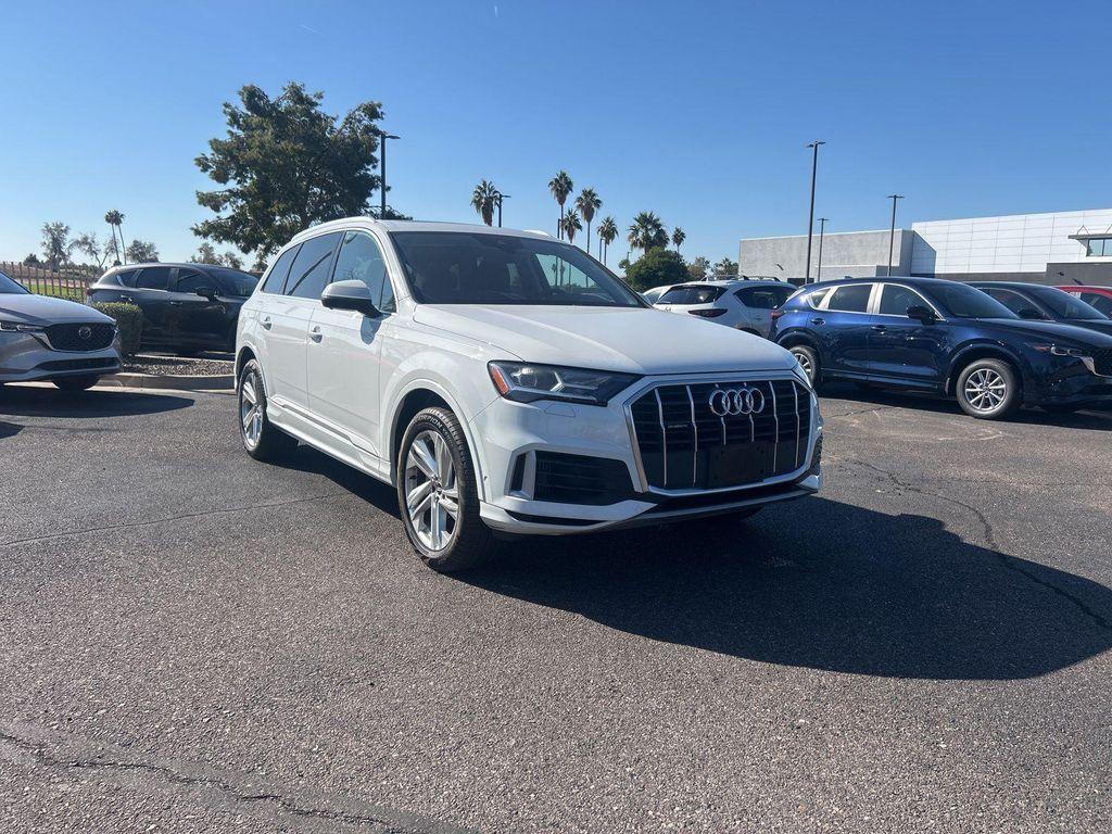 used 2021 Audi Q7 car, priced at $27,999