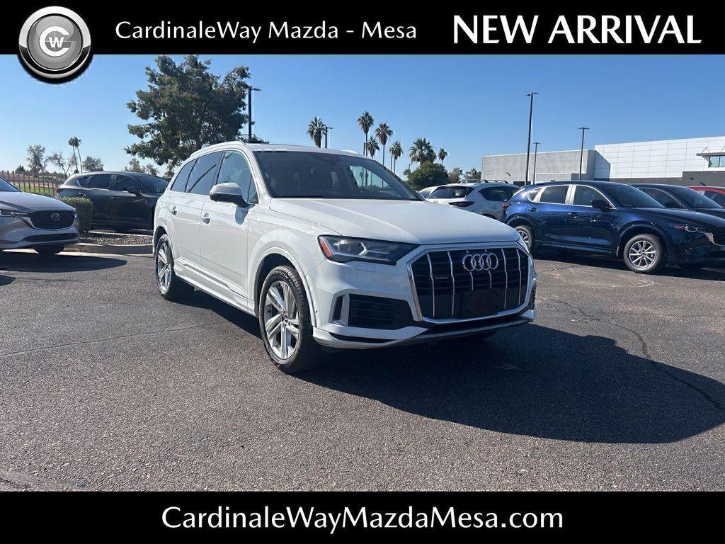 used 2021 Audi Q7 car, priced at $26,992