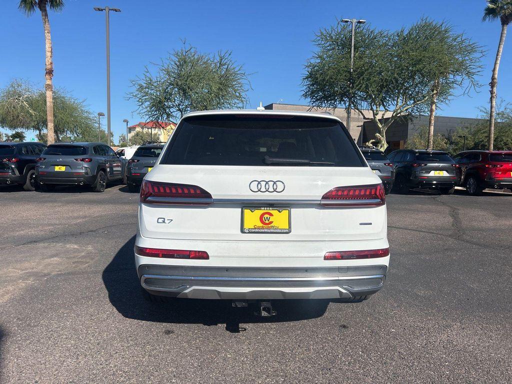 used 2021 Audi Q7 car, priced at $27,999