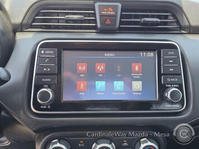 used 2021 Nissan Versa car, priced at $10,999