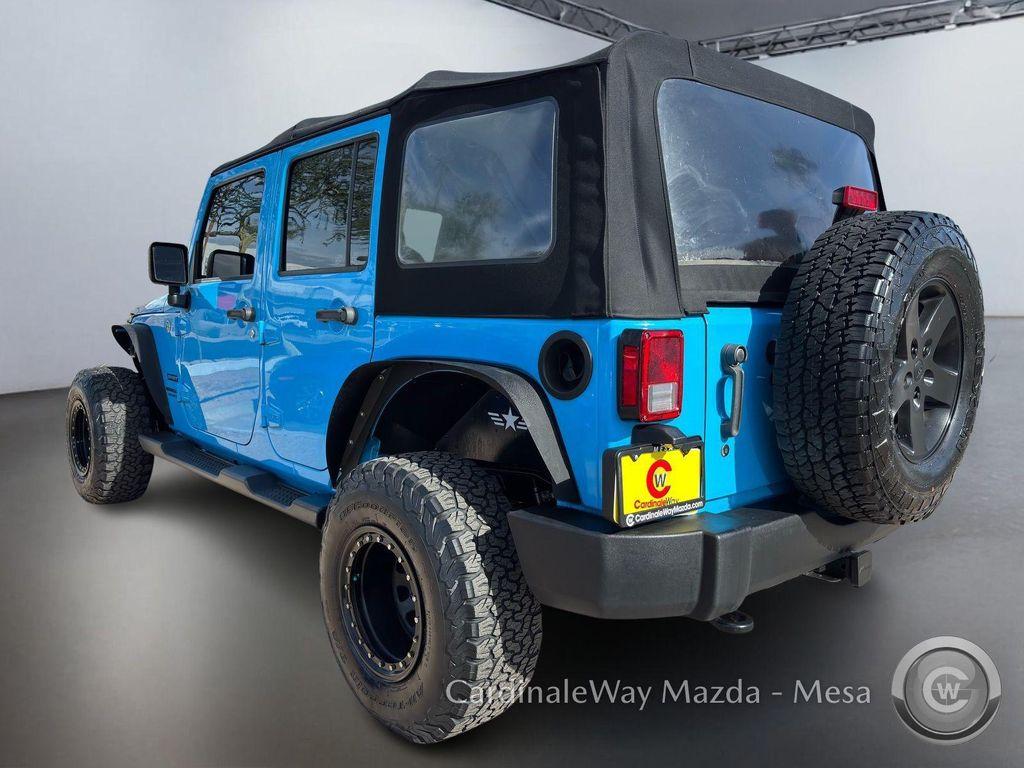 used 2017 Jeep Wrangler Unlimited car, priced at $18,994