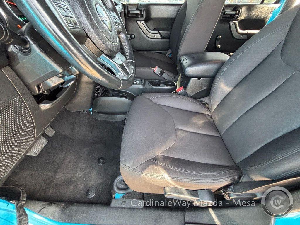 used 2017 Jeep Wrangler Unlimited car, priced at $18,994