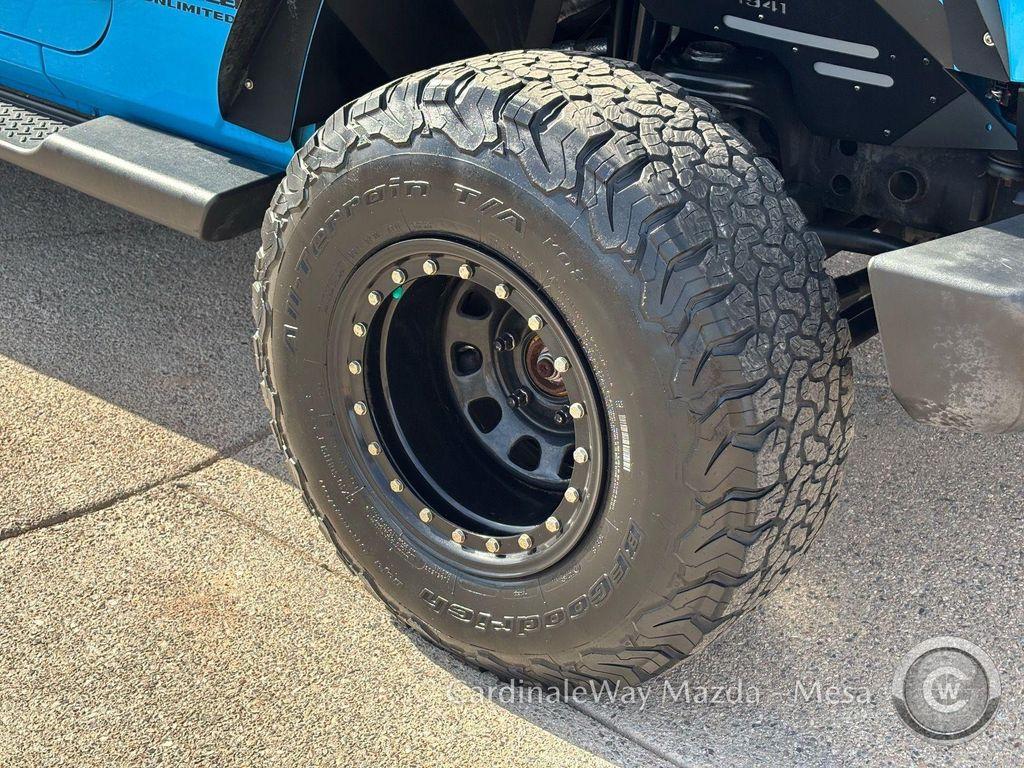 used 2017 Jeep Wrangler Unlimited car, priced at $18,994