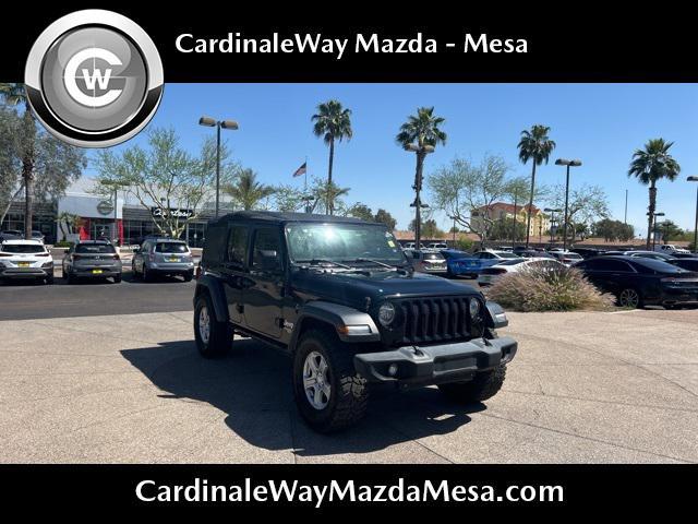 used 2018 Jeep Wrangler Unlimited car, priced at $27,599