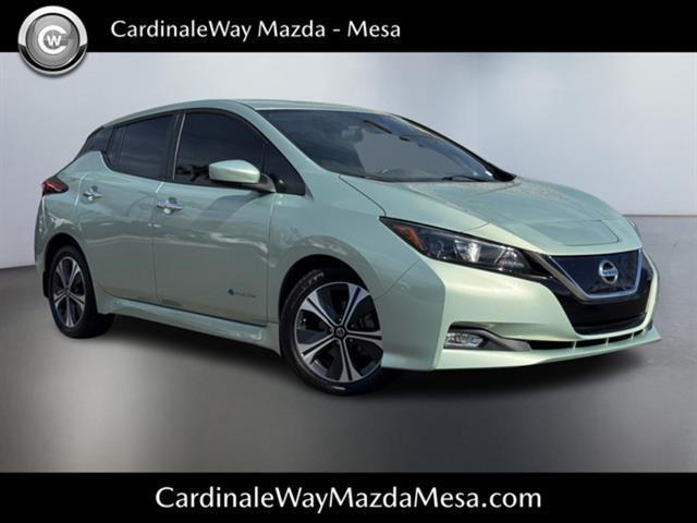 used 2018 Nissan Leaf car, priced at $9,999