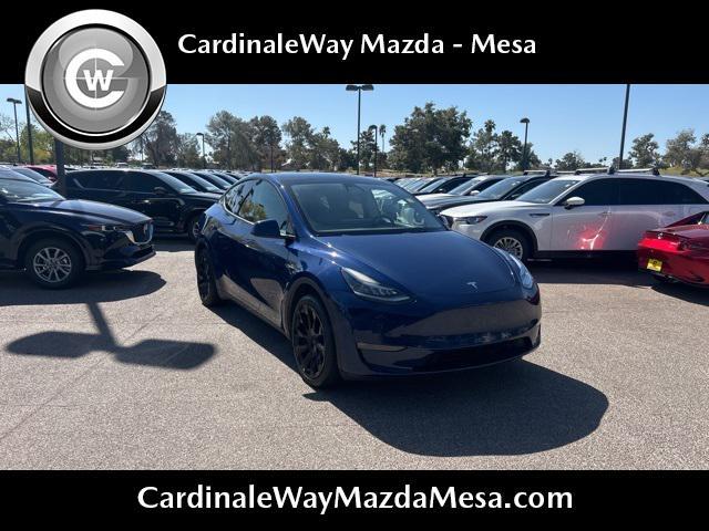 used 2022 Tesla Model Y car, priced at $34,599