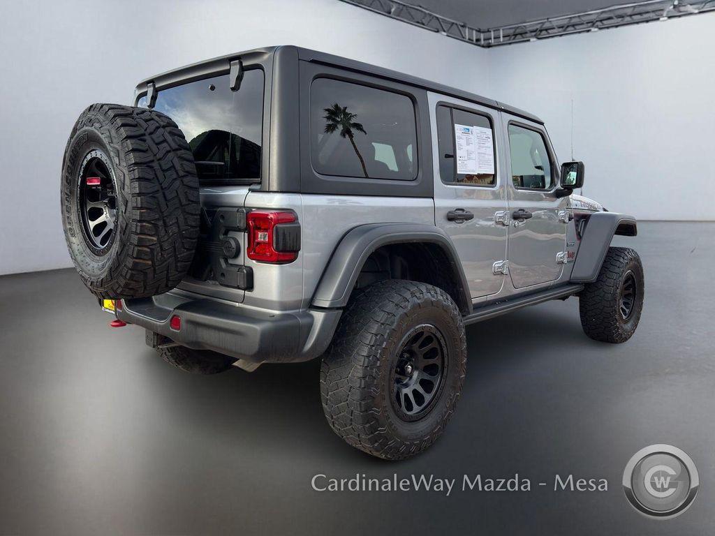 used 2020 Jeep Wrangler Unlimited car, priced at $32,146