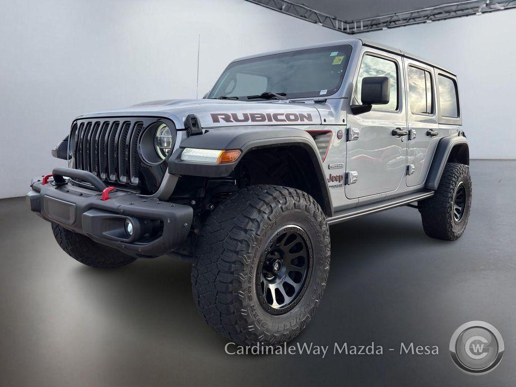 used 2020 Jeep Wrangler Unlimited car, priced at $32,146