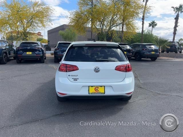 used 2016 Volkswagen e-Golf car, priced at $12,999