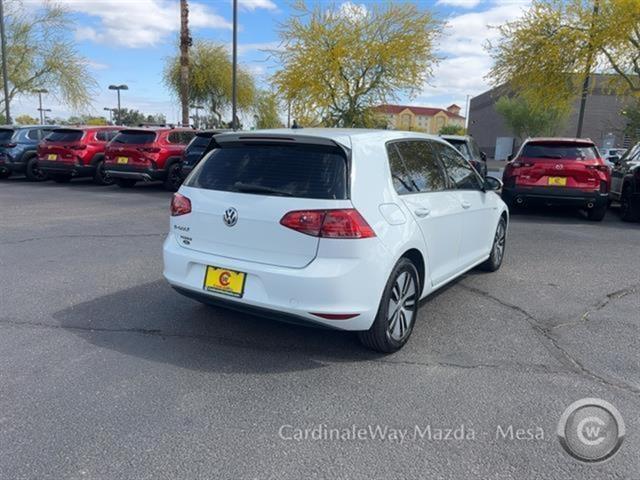 used 2016 Volkswagen e-Golf car, priced at $12,999
