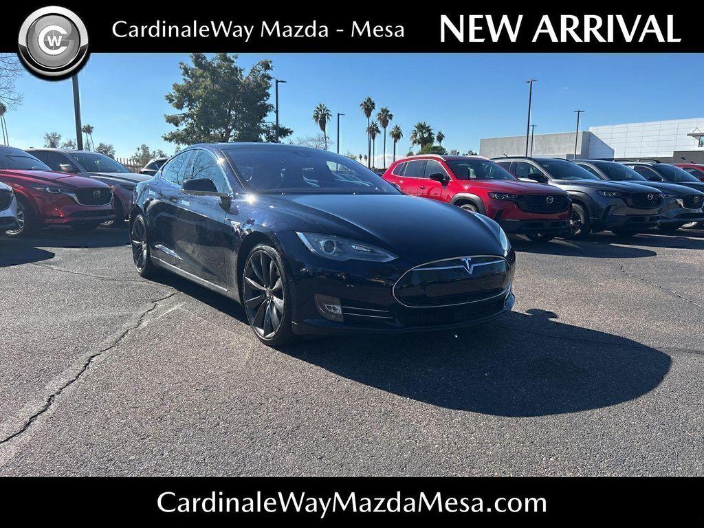 used 2015 Tesla Model S car, priced at $17,996