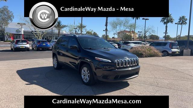used 2015 Jeep Cherokee car, priced at $14,599