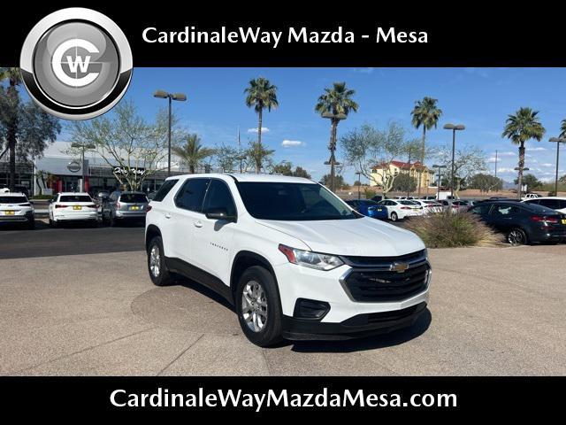 used 2021 Chevrolet Traverse car, priced at $23,999