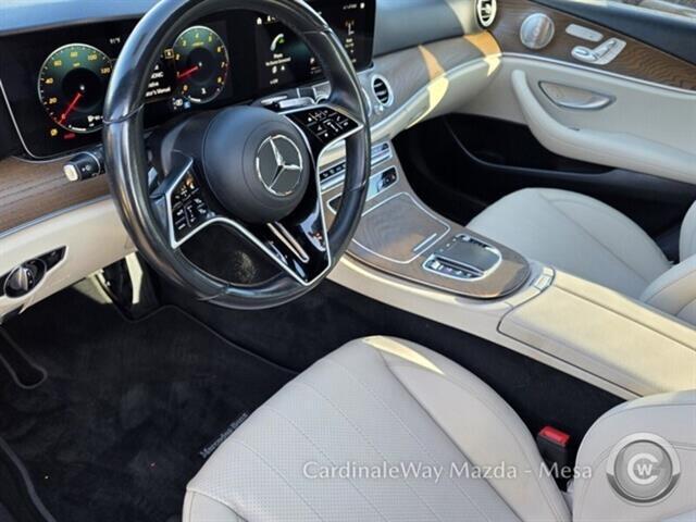 used 2022 Mercedes-Benz E-Class car, priced at $33,999