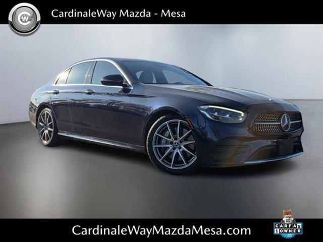 used 2022 Mercedes-Benz E-Class car, priced at $33,999