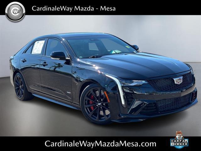 used 2023 Cadillac CT4-V car, priced at $57,699
