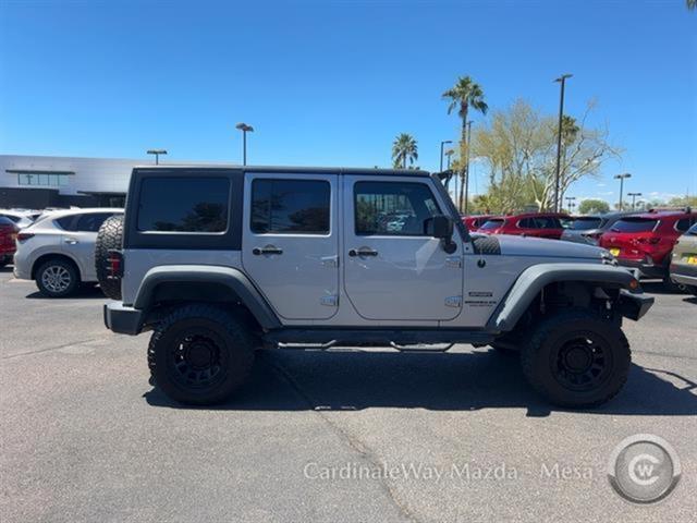 used 2017 Jeep Wrangler Unlimited car, priced at $26,999