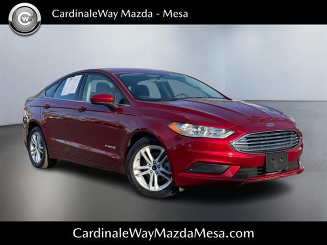 used 2018 Ford Fusion Hybrid car, priced at $10,999