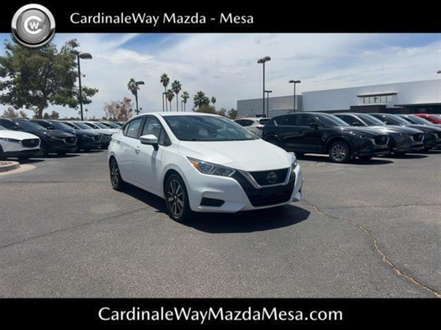 used 2021 Nissan Versa car, priced at $13,499