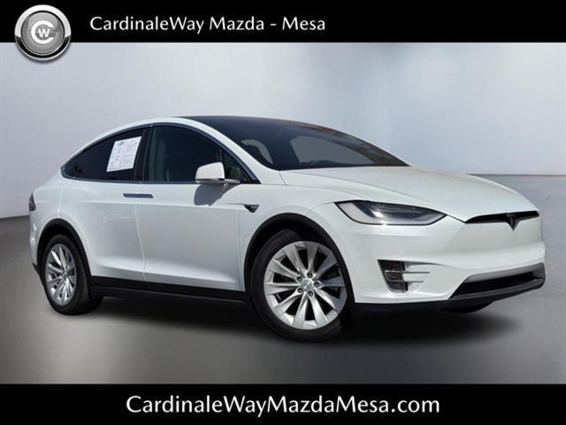 used 2020 Tesla Model X car, priced at $38,999