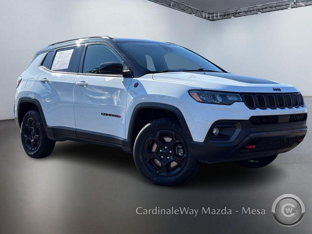 used 2023 Jeep Compass car, priced at $19,899