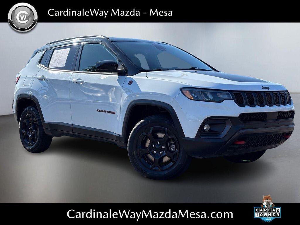 used 2023 Jeep Compass car, priced at $19,899