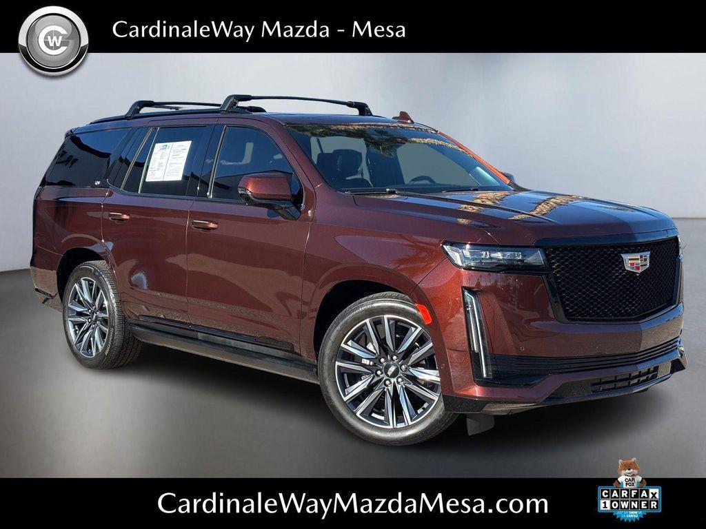 used 2023 Cadillac Escalade car, priced at $78,540